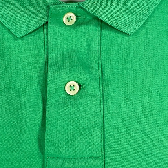 Polo Ralph Lauren Polo Shirt Mens 2XL XXL Green Short Sleeve Pima Soft Touch - Picture 7 of 12